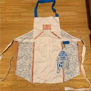 Disney Parks Star Wars Galaxys Edge Droid Depot R2D2 Bib Apron Lucasfilm Fandom.
